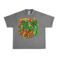 Tornado St. Patrick's Day Feeling lucky Urban Heavy Tee - CowGirlArtShop