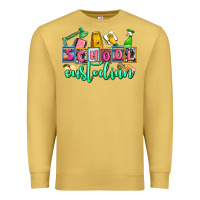 Antique Gold school custodian Premium Sweatshirt - AdoDesignShop