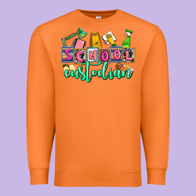 School Custodian Premium Sweatshirt Designed By Adodesignshop