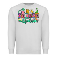 Dove Grey school custodian Premium Sweatshirt - AdoDesignShop