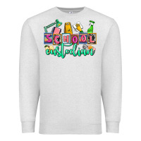 Oatmeal Heather school custodian Premium Sweatshirt - AdoDesignShop