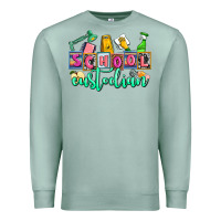 Seafoam school custodian Premium Sweatshirt - AdoDesignShop
