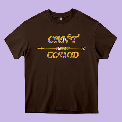 Can't Never Could Heavy Core Tee Designed By Bettercallsaul