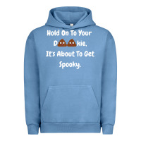 Pigment Pebble Blue spooky halloween women and children Urban Hoodie - maiPhamDesign