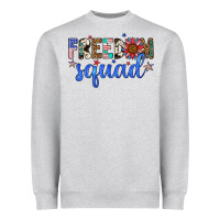 Heather Grey freedom squad Heavyweight Sweatshirt - Artiststas