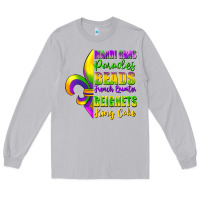 Moon Dust mardi gras parades beads Long Sleeve Tee - FaDigitalArtStudio