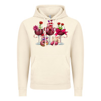 Vintage Artic valentine's day wine glasses Vintage Hoodie - OliviaCreatesArt