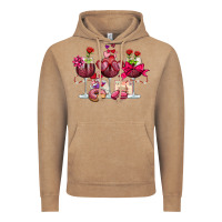 Vintage Coffee valentine's day wine glasses Vintage Hoodie - OliviaCreatesArt