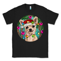 Black Christmas Chihuahua Classic Tee - RanaPortraitStore