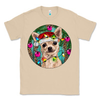 Mushroom Christmas Chihuahua Classic Tee - RanaPortraitStore