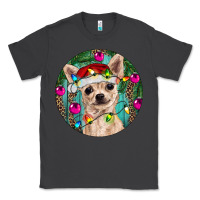 Smoke Christmas Chihuahua Classic Tee - RanaPortraitStore