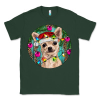 Sports Green Christmas Chihuahua Classic Tee - RanaPortraitStore