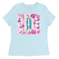 Baby Blue respiratory therapist Ladies Tee - TumblerDesignByShophia