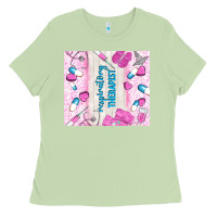 Matcha respiratory therapist Ladies Tee - TumblerDesignByShophia