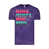 Cloud Purple Mama Mommy Mom bruh Mother's Day Vintage Tee - CowGirlArtShop