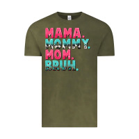 Vintage Olive Mama Mommy Mom bruh Mother's Day Vintage Tee - CowGirlArtShop