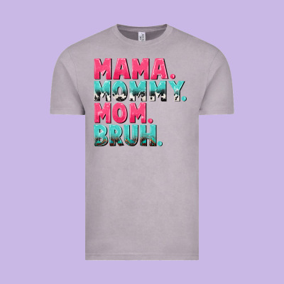 Mama Mommy Mom Bruh Mother's Day Vintage Tee Designed By Cowgirlartshop