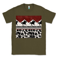 Army Green cowgirl with cowhide Classic Tee - TumblerDesignByShophia