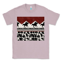 Lilac cowgirl with cowhide Classic Tee - TumblerDesignByShophia