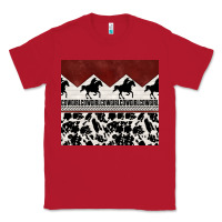 Red cowgirl with cowhide Classic Tee - TumblerDesignByShophia
