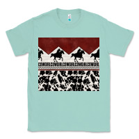 Seafoam cowgirl with cowhide Classic Tee - TumblerDesignByShophia
