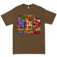 Cacao Happy Hallothanksmas teeth Premium Tee - texasbilliewilder
