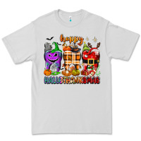 Dove Grey Happy Hallothanksmas teeth Premium Tee - texasbilliewilder