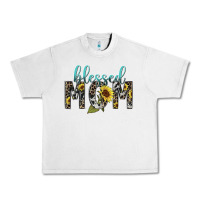 Lunar Rock Blessed mom sunflower mother's day Urban Heavy Tee - HowdyJamesFarm