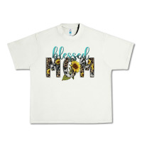 Blessed Mom Sunflower Mother's Day Urban Heavy Tee | Teevron