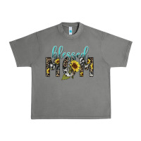 Tornado Blessed mom sunflower mother's day Urban Heavy Tee - HowdyJamesFarm