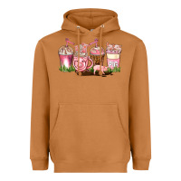 Meerkat pig coffee cups Heavyweight Hoodie - AdoDesignShop