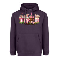 Plum pig coffee cups Heavyweight Hoodie - AdoDesignShop