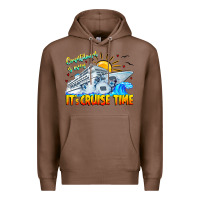 Chestnut Countdown Is Over It's Cruise Time Premium Hoodie - CowhideDigitalArt
