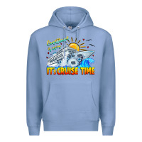 Colony Blue Countdown Is Over It's Cruise Time Premium Hoodie - CowhideDigitalArt