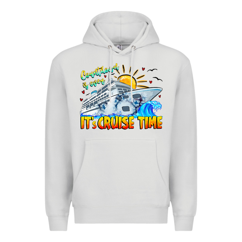 Countdown Is Over It's Cruise Time Premium Hoodie by CowhideDigitalArt | Teevron