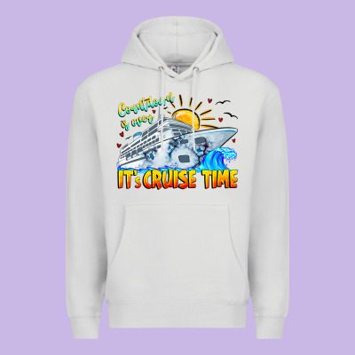 Countdown Is Over It's Cruise Time Premium Hoodie Designed By Cowhidedigitalart