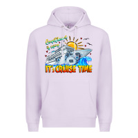 Lilac Countdown Is Over It's Cruise Time Premium Hoodie - CowhideDigitalArt