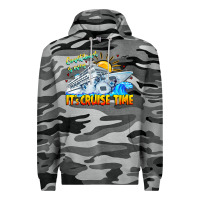 Slate Camo Countdown Is Over It's Cruise Time Premium Hoodie - CowhideDigitalArt