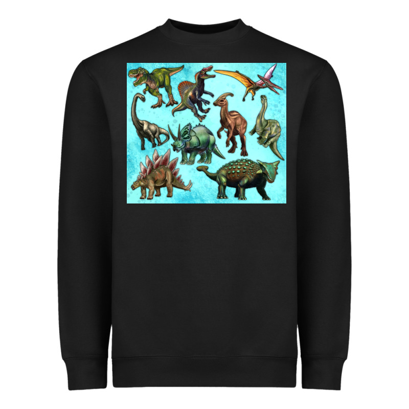 Dinosaurs Tumbler Heavyweight Sweatshirt by Artiststas | Teevron