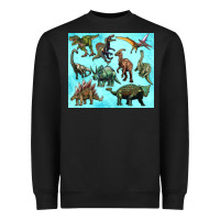 Black dinosaurs tumbler Heavyweight Sweatshirt - Artiststas