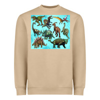 Mushroom dinosaurs tumbler Heavyweight Sweatshirt - Artiststas