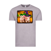Vintage Zinc halloween pigs Vintage Tee - Jasminsmagicworld