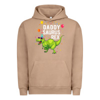 Pigment Burro Mens Daddysaurus T Rex Dinosaur Daddy Family Matching Gifts Idea Urban Hoodie - maiPhamDesign