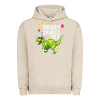 Pigment French Oak Mens Daddysaurus T Rex Dinosaur Daddy Family Matching Gifts Idea Urban Hoodie - maiPhamDesign