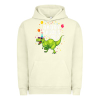 Pigment Pistachio Mens Daddysaurus T Rex Dinosaur Daddy Family Matching Gifts Idea Urban Hoodie - maiPhamDesign
