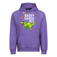 Tulip Mens Daddysaurus T Rex Dinosaur Daddy Family Matching Gifts Idea Urban Hoodie - maiPhamDesign