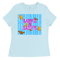 Baby Blue love is love Ladies Tee - TumblerDesignByShophia