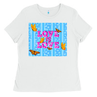 White love is love Ladies Tee - TumblerDesignByShophia