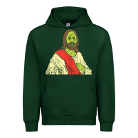 Forest Green zombie jesus halloween costume christian christ Urban Hoodie - maiPhamDesign