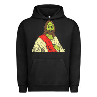 Pigment Black zombie jesus halloween costume christian christ Urban Hoodie - maiPhamDesign